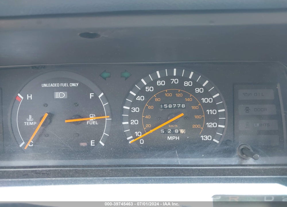 1991 TOYOTA CAMRY DLX VIN: 4T1SV21E0MU287785