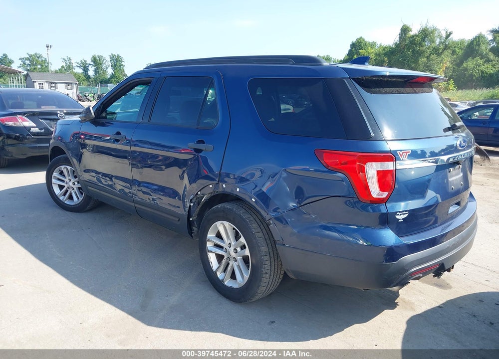 2016 FORD EXPLORER VIN: 1FM5K8BH4GGA50012
