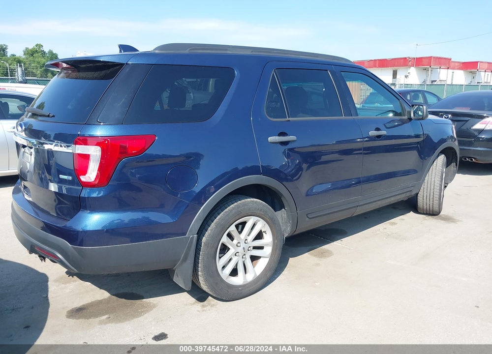 2016 FORD EXPLORER VIN: 1FM5K8BH4GGA50012