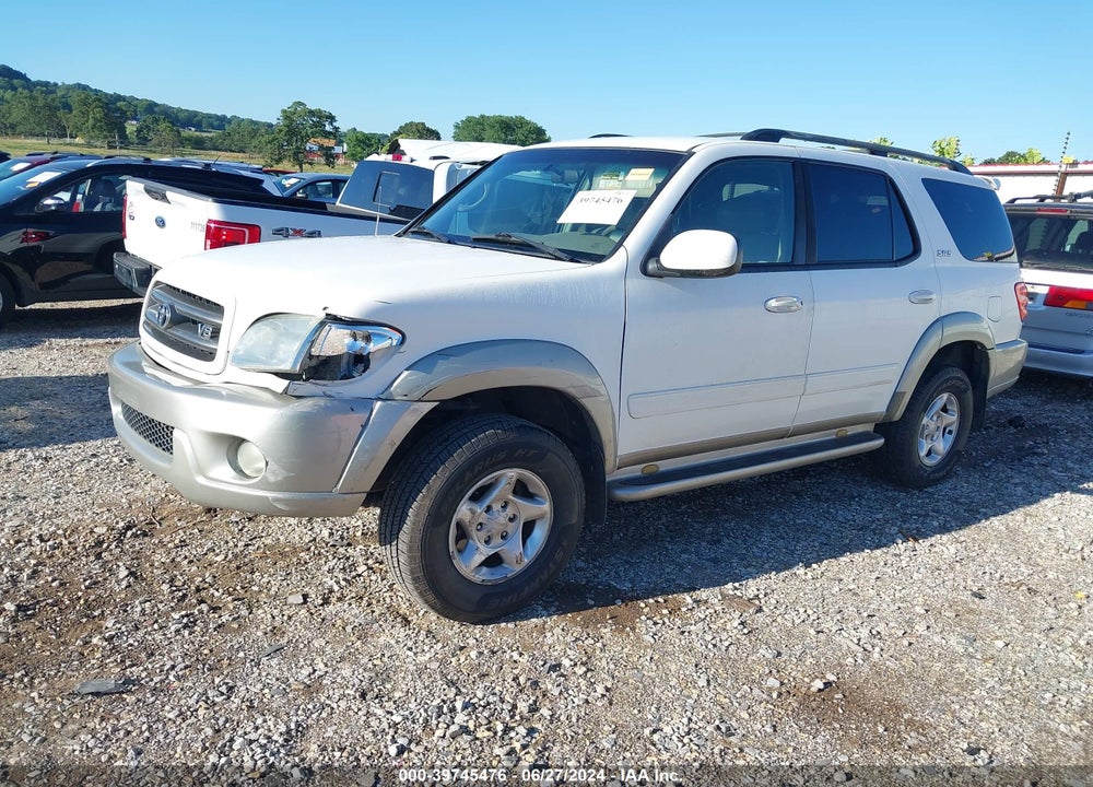 2003 TOYOTA SEQUOIA SR5 V8 VIN: 5TDZT34AX3S191625