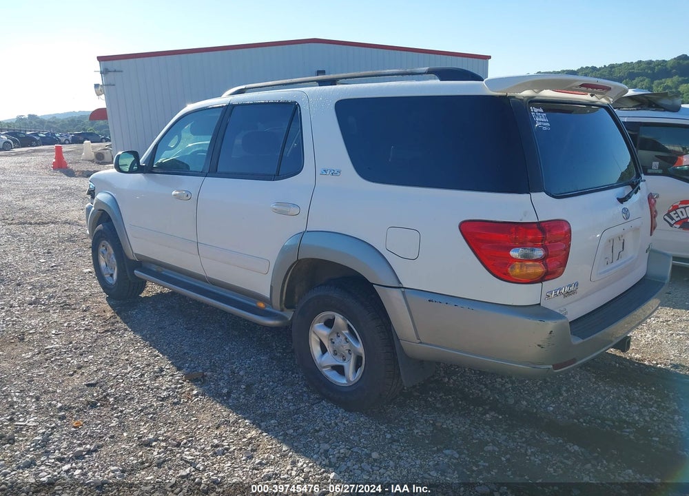 2003 TOYOTA SEQUOIA SR5 V8 VIN: 5TDZT34AX3S191625
