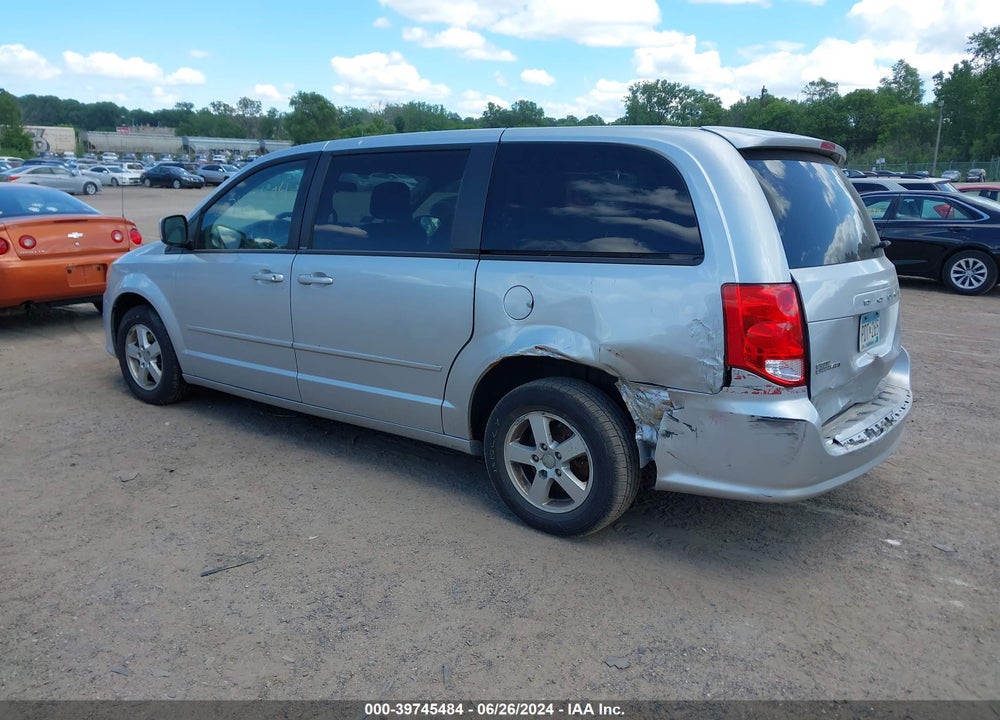 2011 DODGE GRAND CARAVAN MAINSTREET VIN: 2D4RN3DG3BR663222