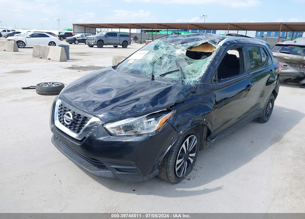 2019 NISSAN KICKS SV VIN: 3N1CP5CU6KL564989