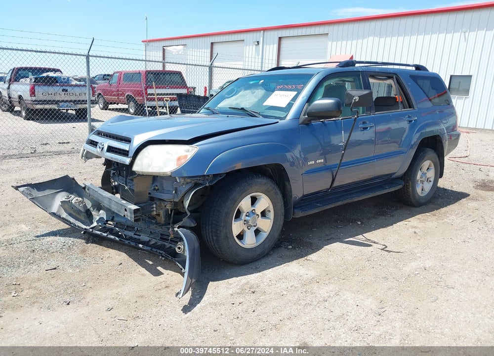 2005 TOYOTA 4RUNNER SR5 V6 VIN: JTEBU14R758044299