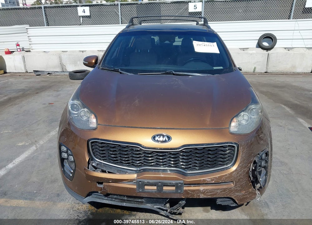 2018 KIA SPORTAGE SX TURBO VIN: KNDPR3A62J7378354