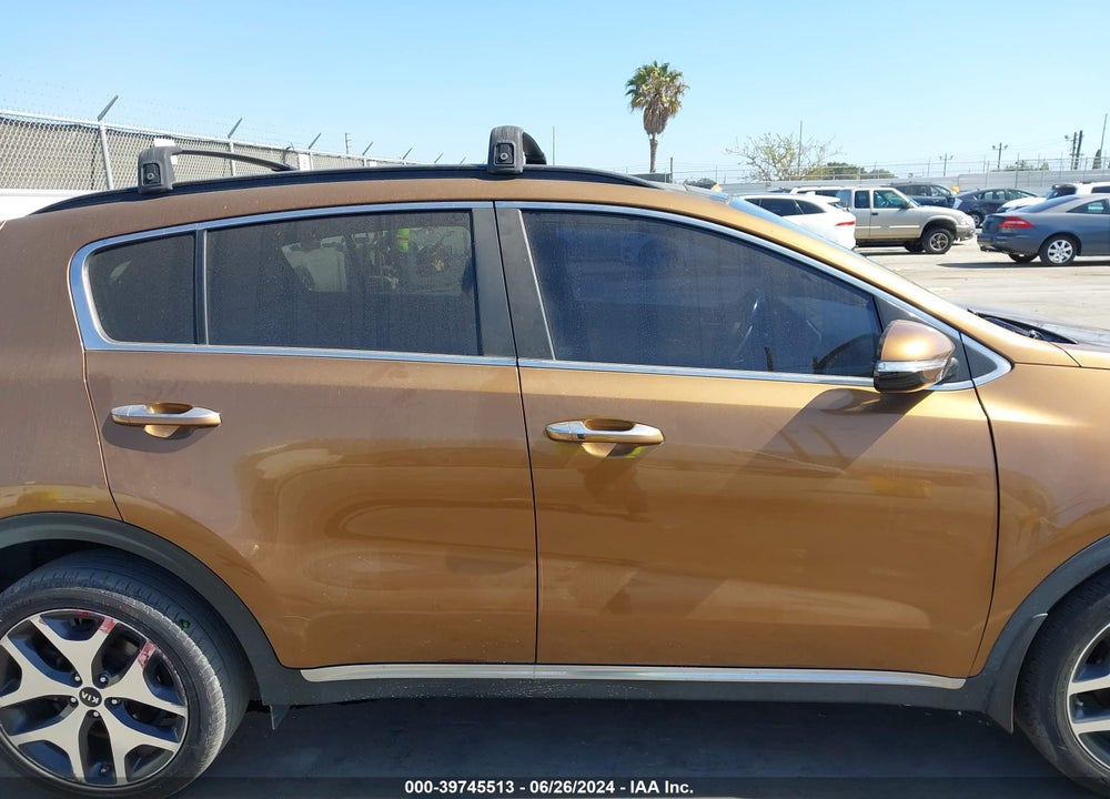 2018 KIA SPORTAGE SX TURBO VIN: KNDPR3A62J7378354