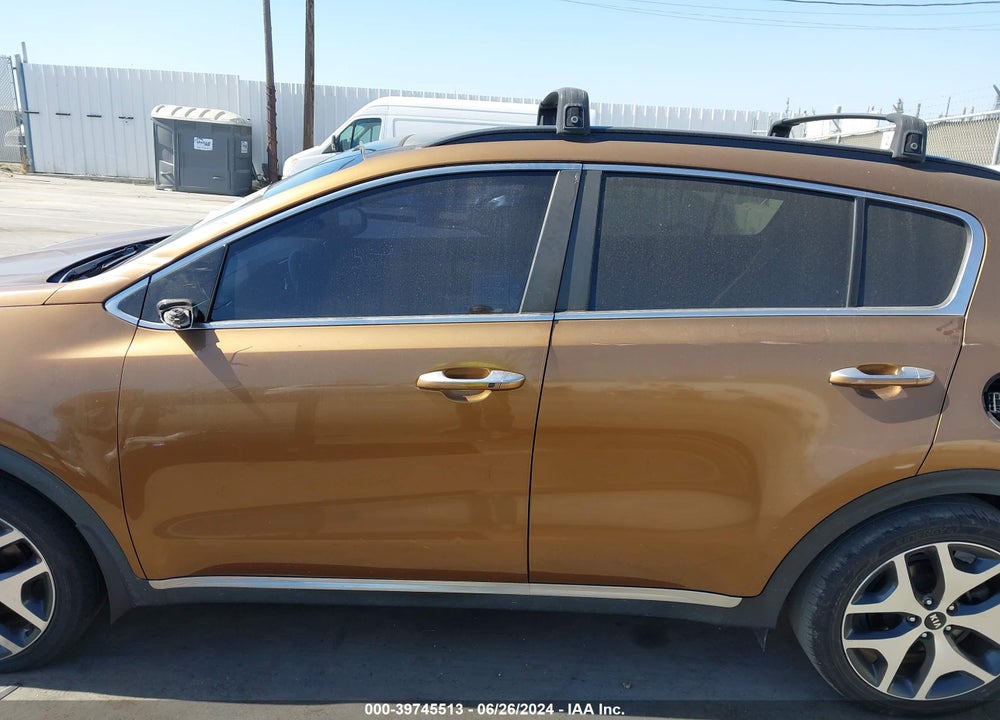 2018 KIA SPORTAGE SX TURBO VIN: KNDPR3A62J7378354