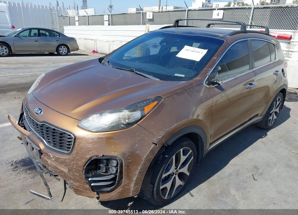 2018 KIA SPORTAGE SX TURBO VIN: KNDPR3A62J7378354