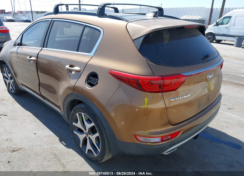 2018 KIA SPORTAGE SX TURBO VIN: KNDPR3A62J7378354