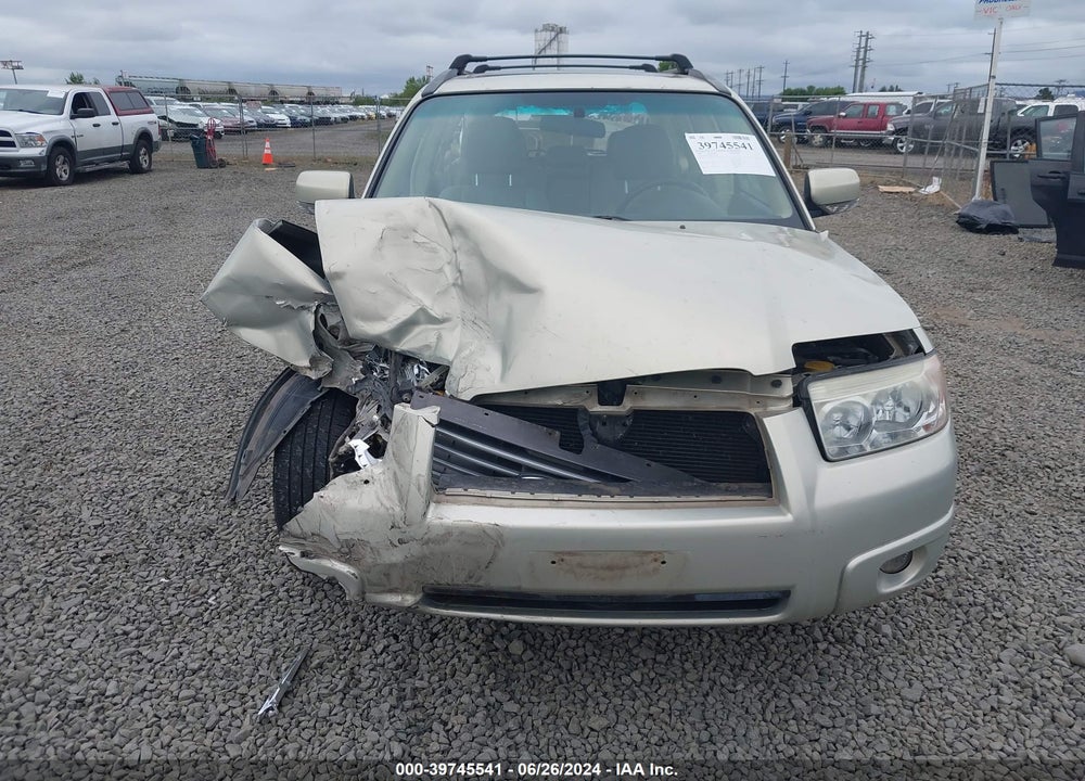 2006 SUBARU FORESTER 2.5X VIN: JF1SG65656H739434