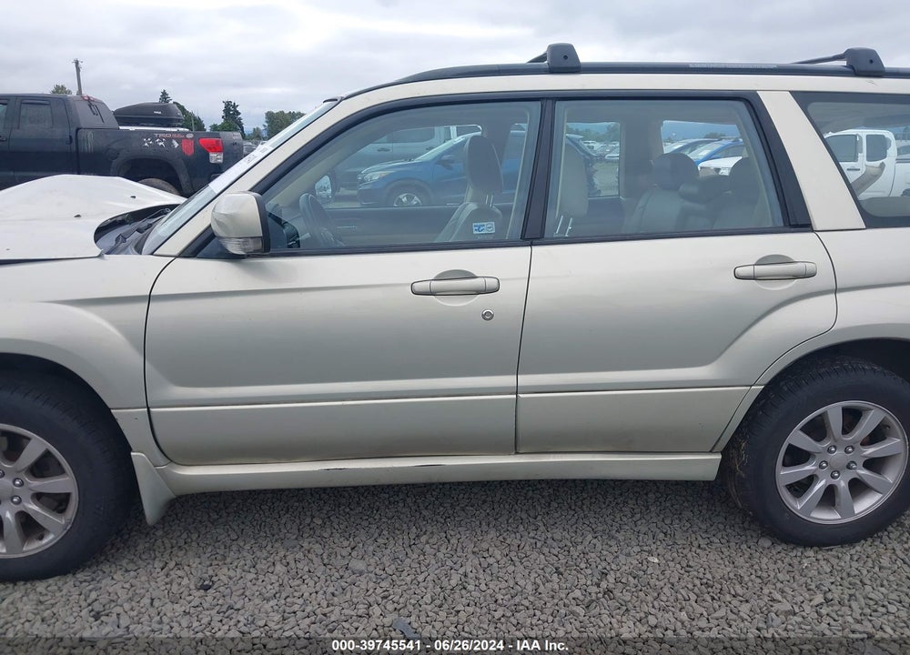 2006 SUBARU FORESTER 2.5X VIN: JF1SG65656H739434
