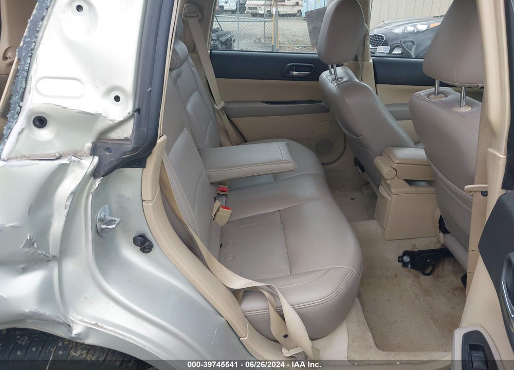 2006 SUBARU FORESTER 2.5X VIN: JF1SG65656H739434