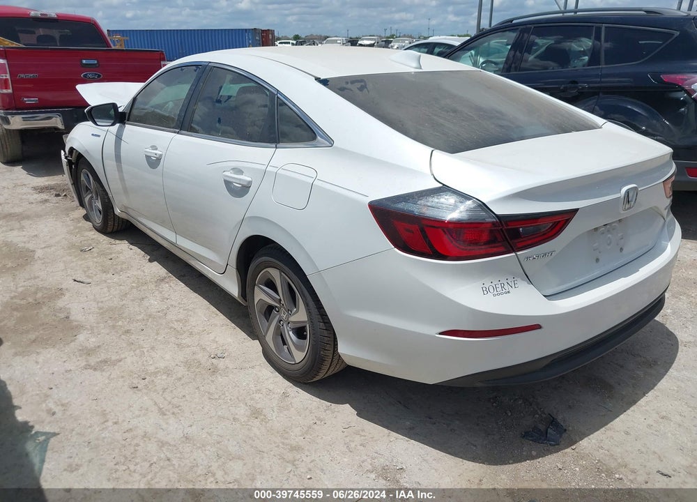 2020 HONDA INSIGHT EX VIN: 19XZE4F57LE008904