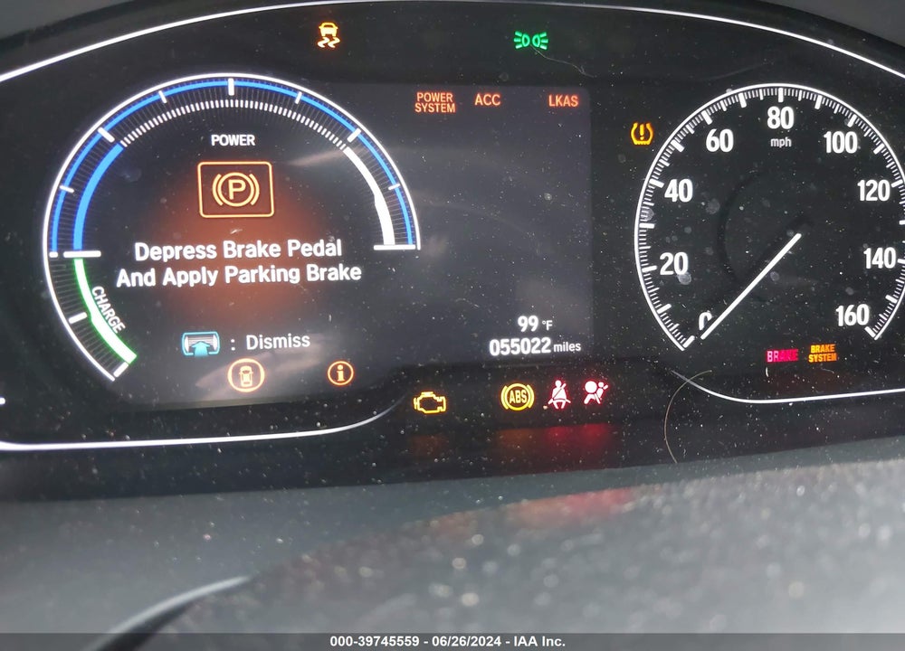 2020 HONDA INSIGHT EX VIN: 19XZE4F57LE008904