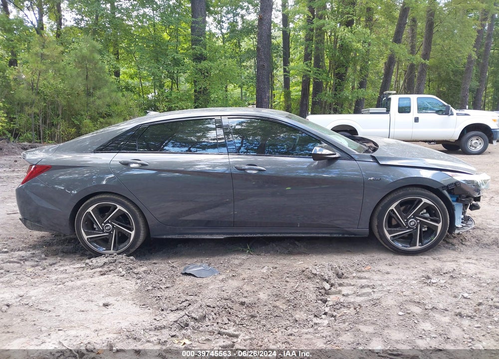 2023 HYUNDAI ELANTRA N LINE VIN: KMHLR4AF7PU578799