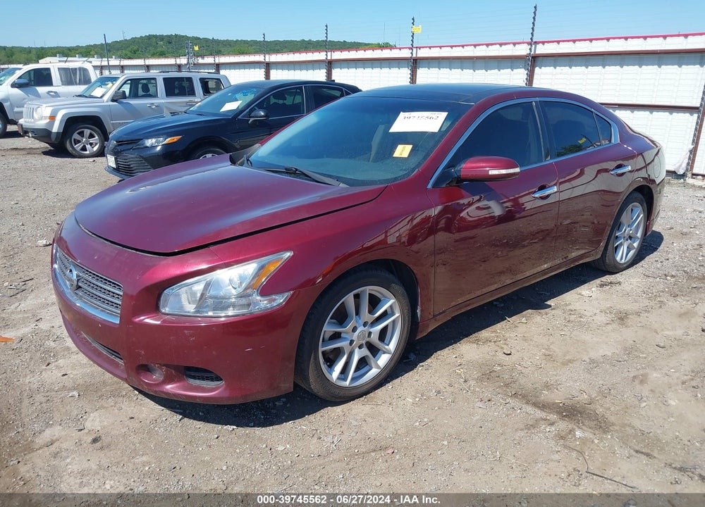2009 NISSAN MAXIMA 3.5 SV VIN: 1N4AA51E29C850156