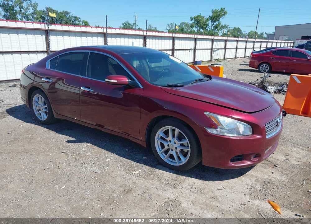 2009 NISSAN MAXIMA 3.5 SV VIN: 1N4AA51E29C850156