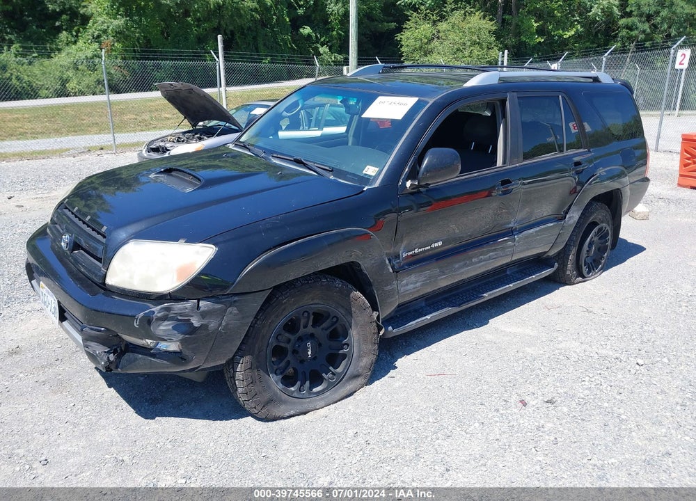 2003 TOYOTA 4RUNNER SR5 SPORT V6 VIN: JTEBU14R030020342