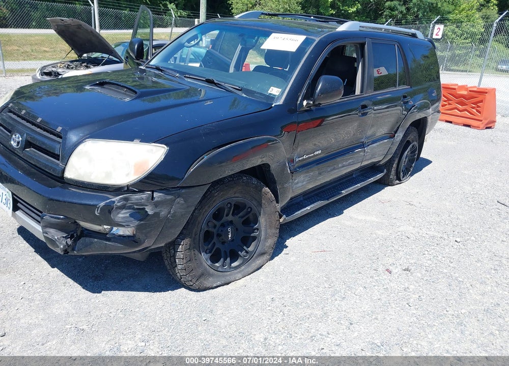 2003 TOYOTA 4RUNNER SR5 SPORT V6 VIN: JTEBU14R030020342