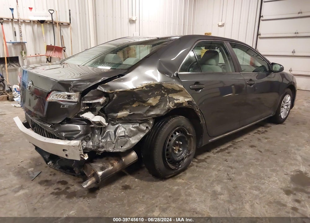 2012 TOYOTA CAMRY LE VIN: 4T1BF1FK2CU046850