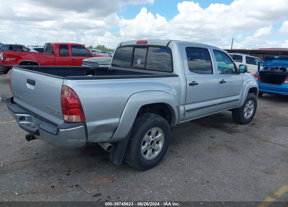 2008 TOYOTA TACOMA PRERUNNER V6 VIN: 3TMJU62N28M060309