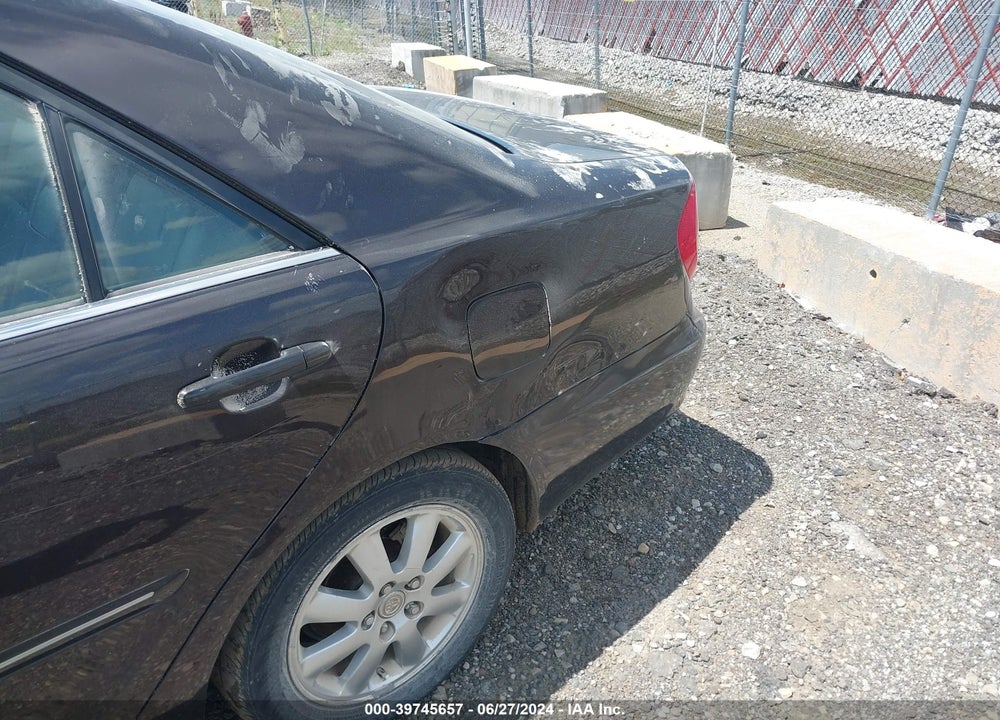 2002 TOYOTA CAMRY XLE V6 VIN: JTDBF30K620017852