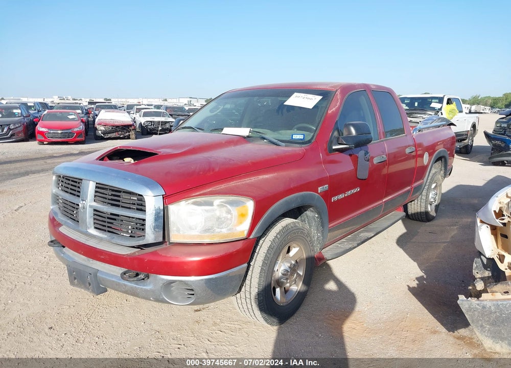 2006 DODGE RAM 2500 SLT/SPORT VIN: 3D7KR28D56G224618