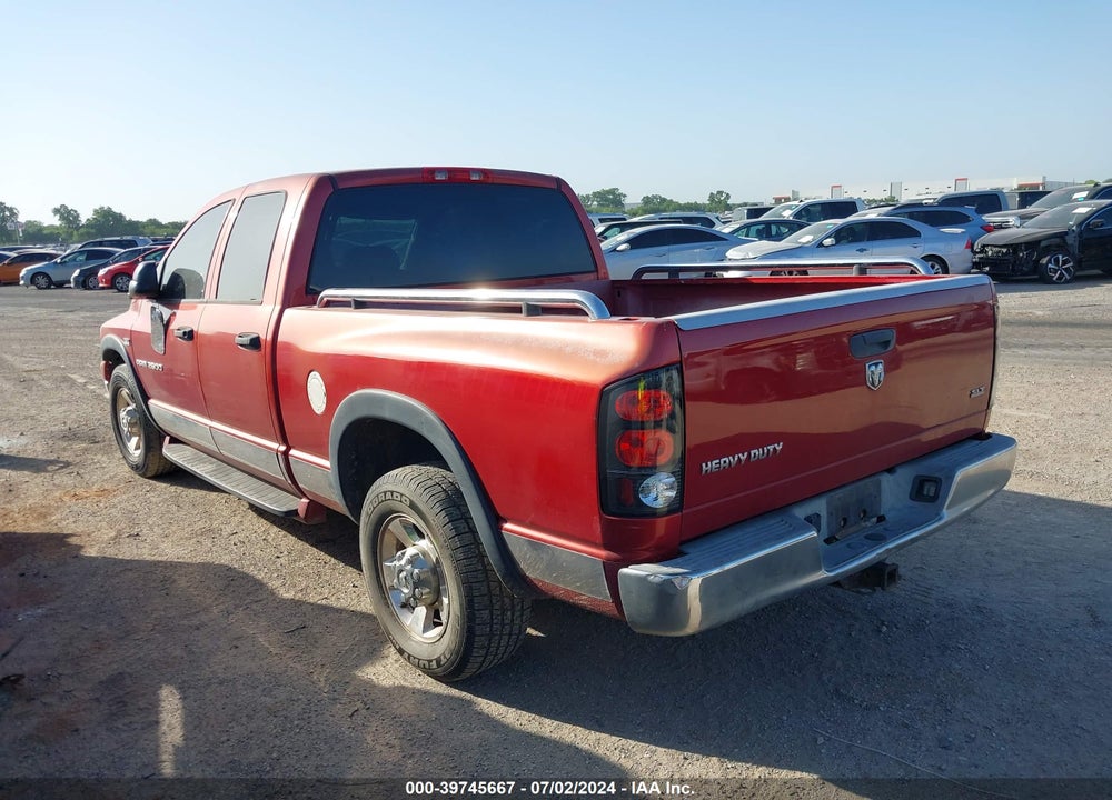 2006 DODGE RAM 2500 SLT/SPORT VIN: 3D7KR28D56G224618