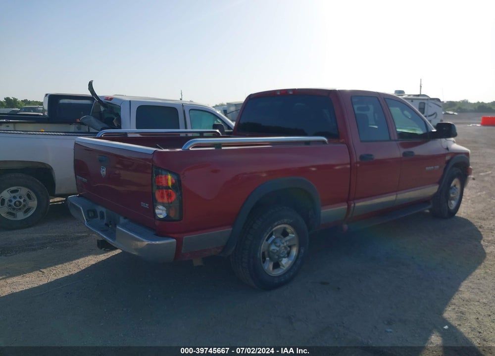 2006 DODGE RAM 2500 SLT/SPORT VIN: 3D7KR28D56G224618