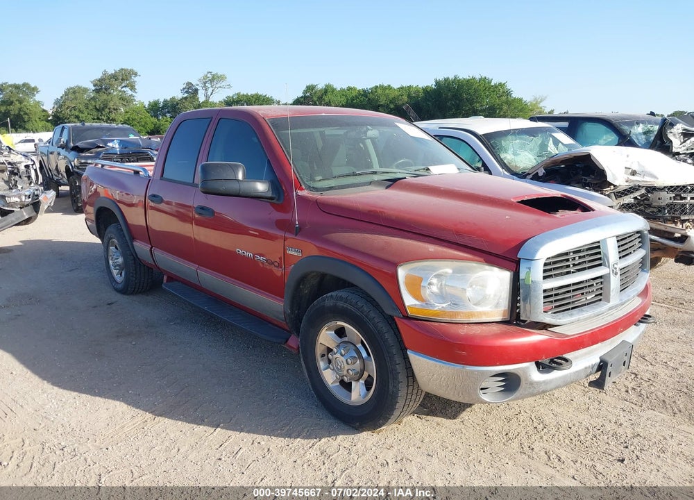 2006 DODGE RAM 2500 SLT/SPORT VIN: 3D7KR28D56G224618