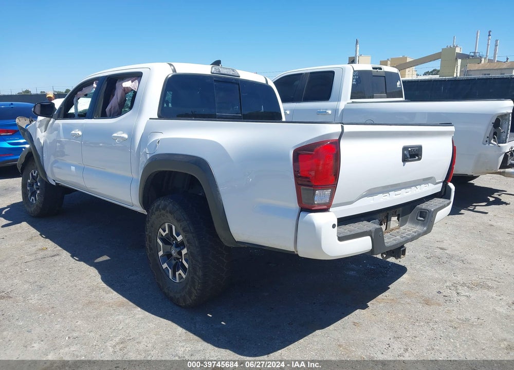 2018 TOYOTA TACOMA TRD OFF ROAD VIN: 3TMCZ5AN3JM127026