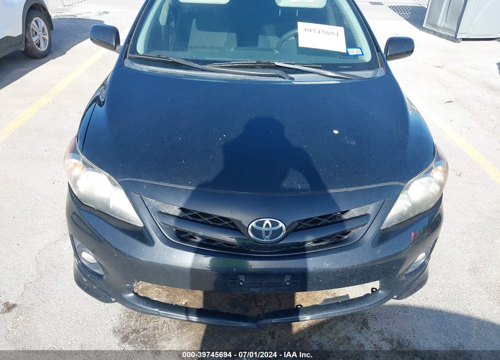 2011 TOYOTA COROLLA S VIN: 2T1BU4EE0BC720044