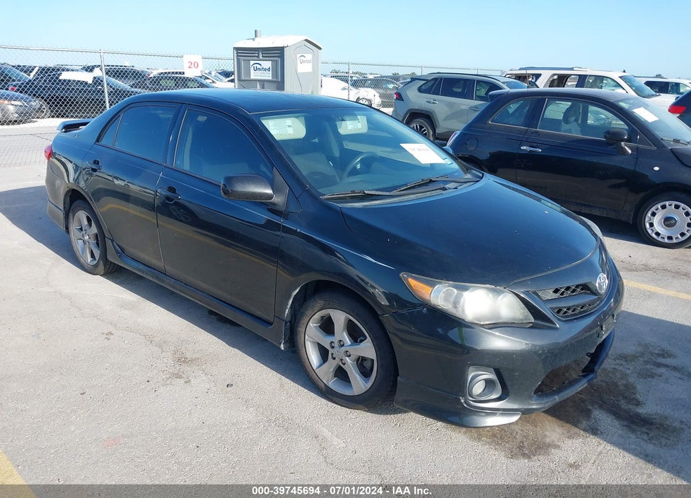 2011 TOYOTA COROLLA S VIN: 2T1BU4EE0BC720044