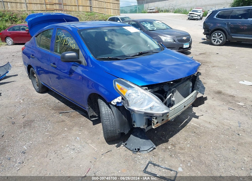 2015 NISSAN VERSA 1.6 S+ VIN: 3N1CN7AP6FL834792