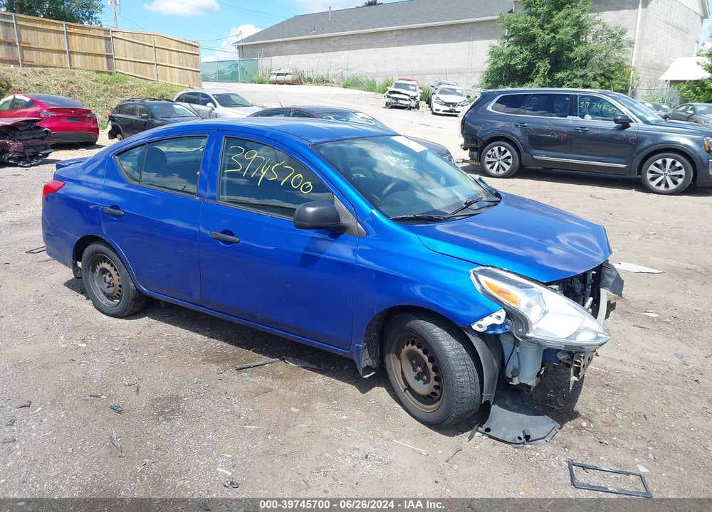 2015 NISSAN VERSA 1.6 S+ VIN: 3N1CN7AP6FL834792
