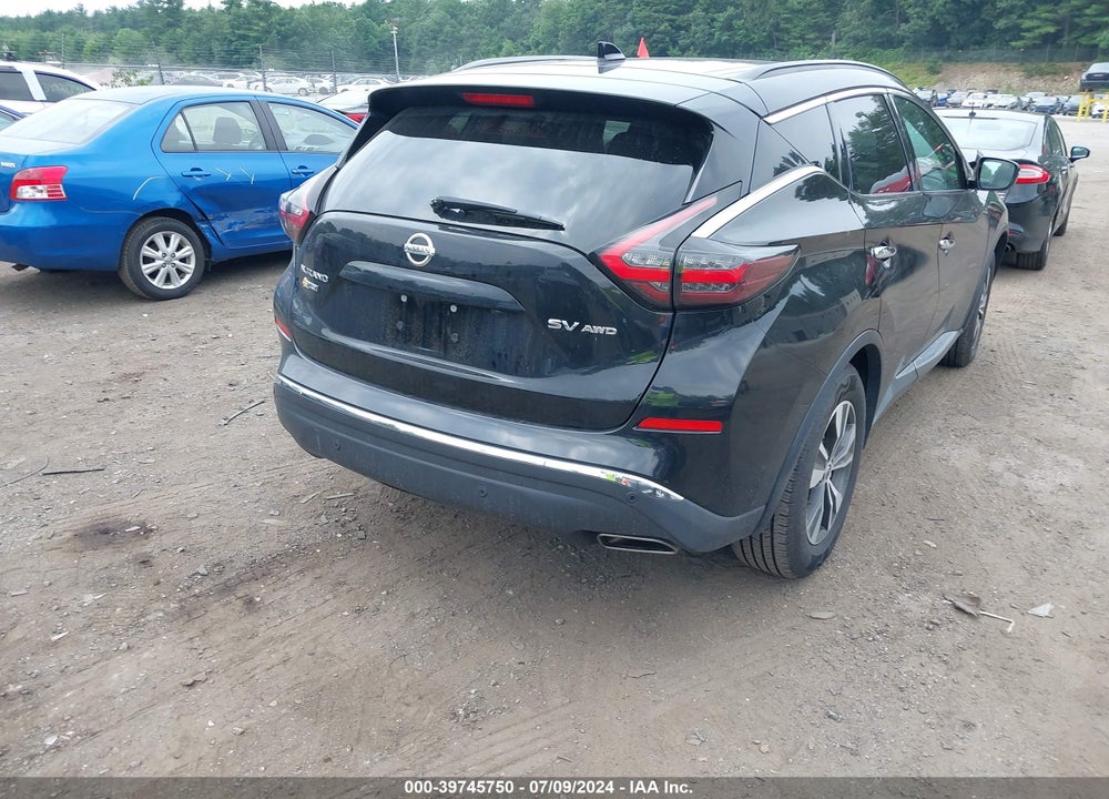 2021 NISSAN MURANO SV INTELLIGENT AWD VIN: 5N1AZ2BS2MC140376