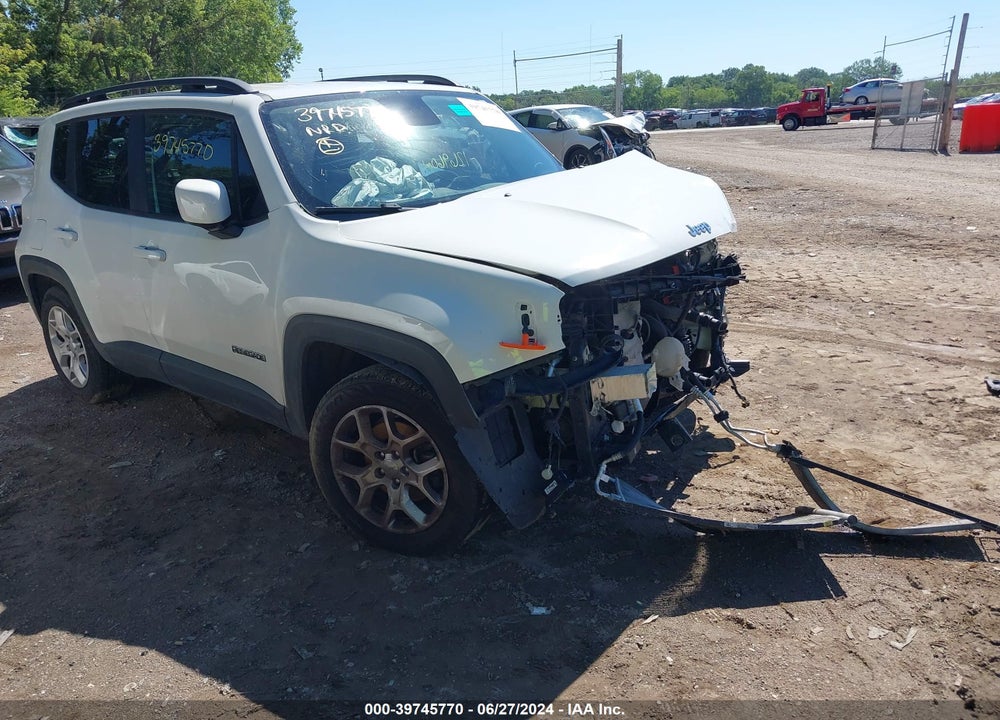 2015 JEEP RENEGADE LATITUDE VIN: ZACCJABTXFPB42687