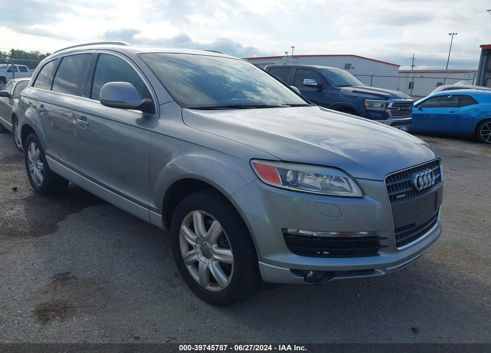 2007 AUDI Q7 4.2 VIN: WA1AV74L37D008237