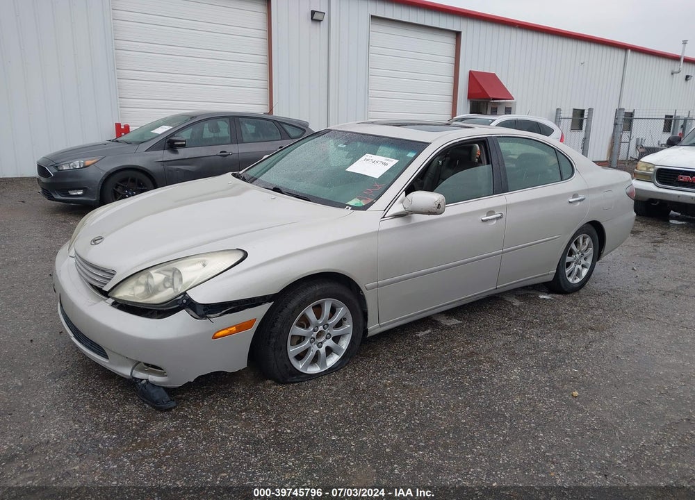 2003 LEXUS ES 300 VIN: JTHBF30G230094830
