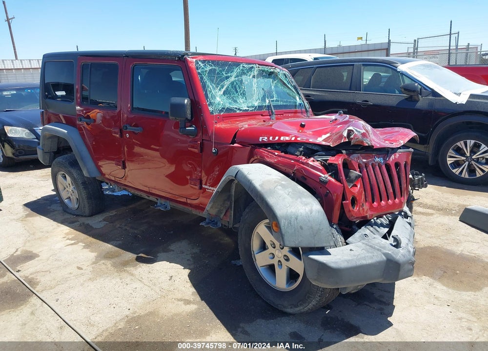 2012 JEEP WRANGLER UNLIMITED RUBICON VIN: 1C4BJWFG2CL165418