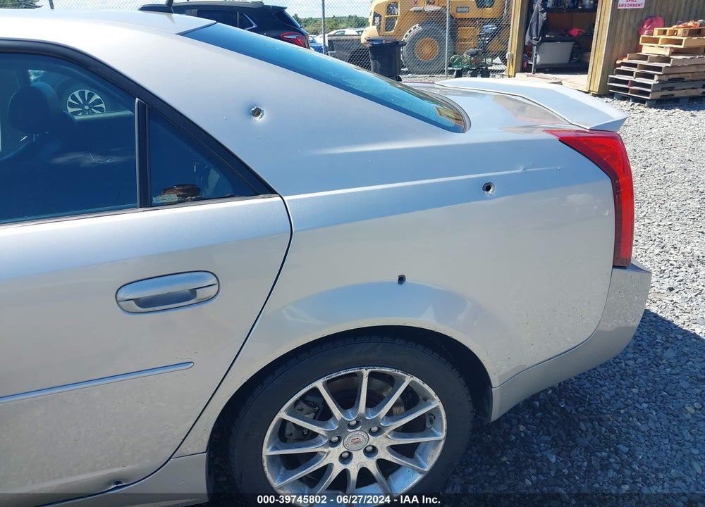 2007 CADILLAC CTS STANDARD VIN: 1G6DP577270197019