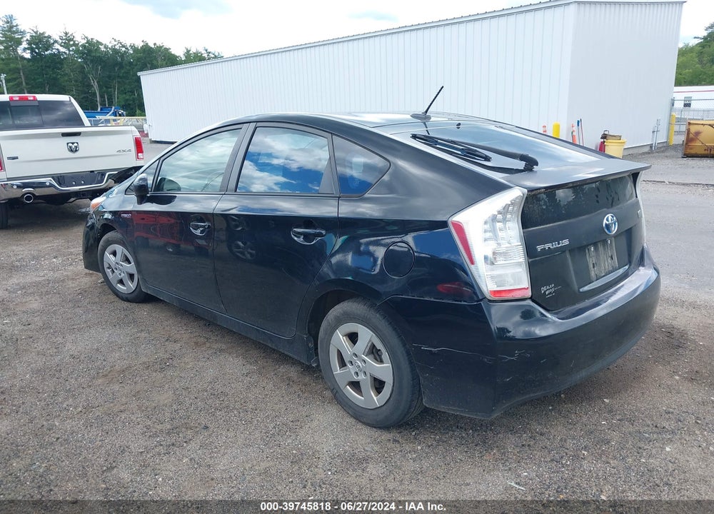 2010 TOYOTA PRIUS III VIN: JTDKN3DU5A0031934