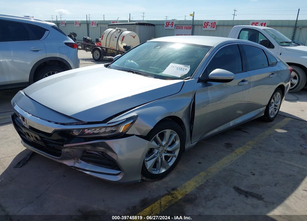 2018 HONDA ACCORD LX VIN: 1HGCV1F1XJA082434