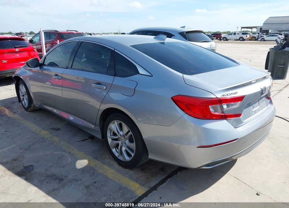 2018 HONDA ACCORD LX VIN: 1HGCV1F1XJA082434