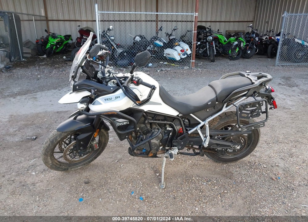2023 TRIUMPH MOTORCYCLE TIGER 900 GT PRO VIN: SMTE64DF7PTBD0201