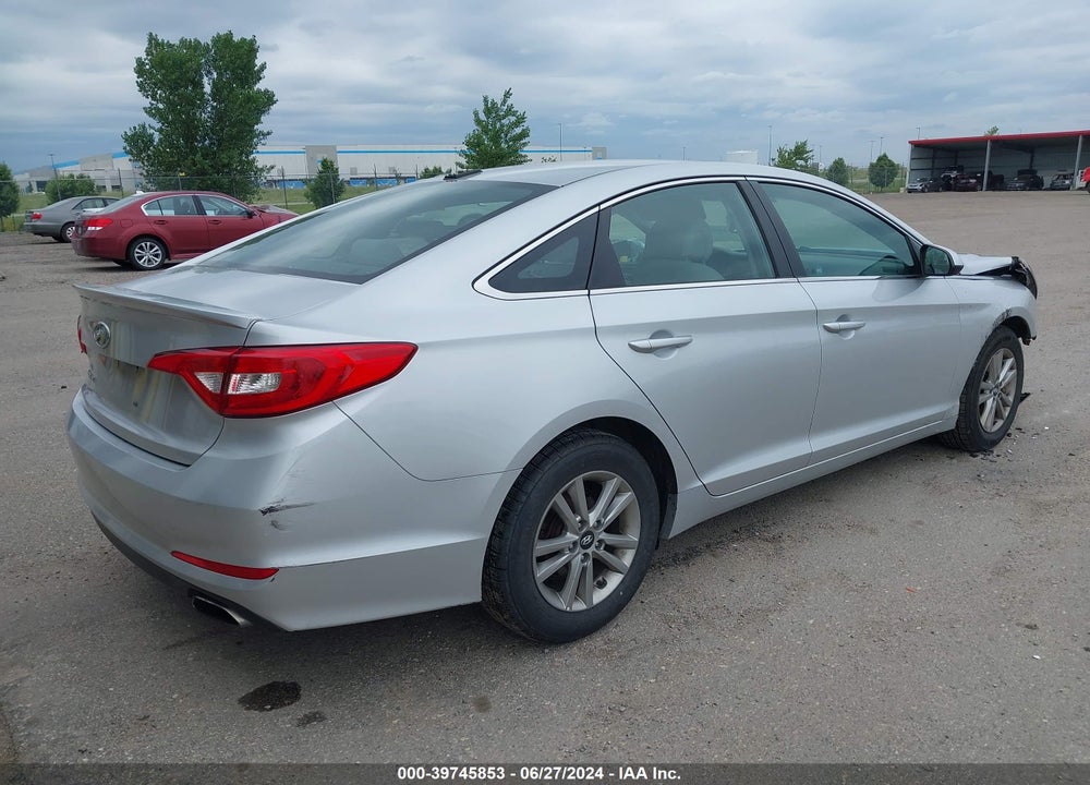 2016 HYUNDAI SONATA SE VIN: 5NPE24AF9GH317508