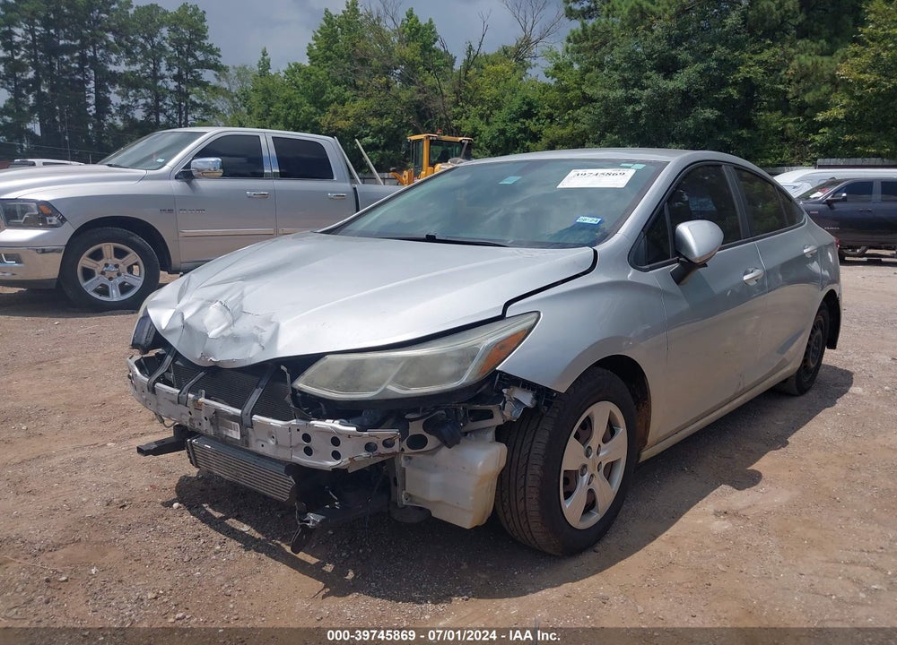 2016 CHEVROLET CRUZE LS AUTO VIN: 1G1BC5SM3G7286725