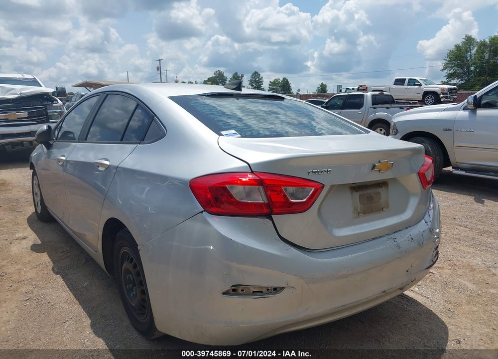 2016 CHEVROLET CRUZE LS AUTO VIN: 1G1BC5SM3G7286725