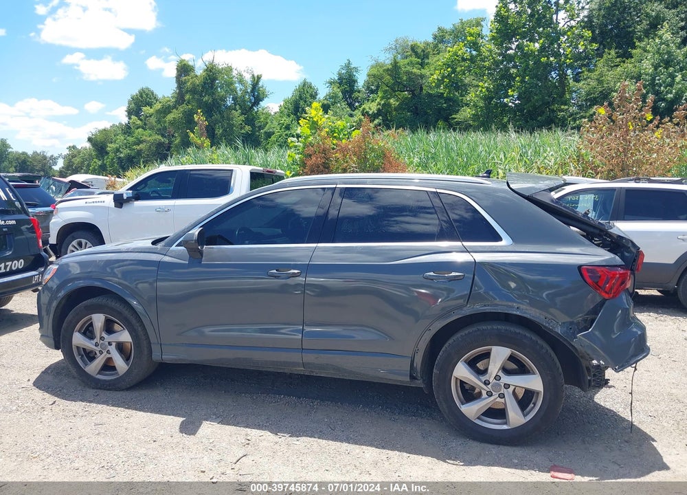 2020 AUDI Q3 PREMIUM 45 TFSI QUATTRO TIPTRONIC VIN: WA1AECF36L1089042