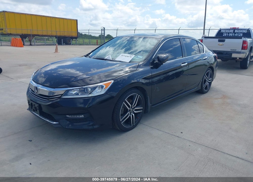 2016 HONDA ACCORD SPORT VIN: 1HGCR2F54GA242118